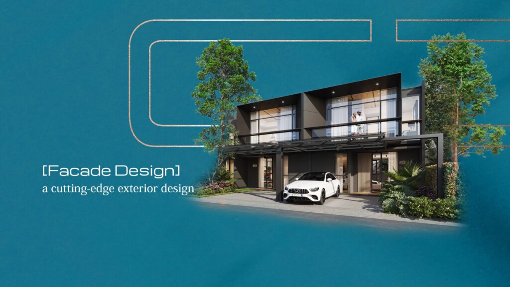 facade design the Colony lippo cikarang