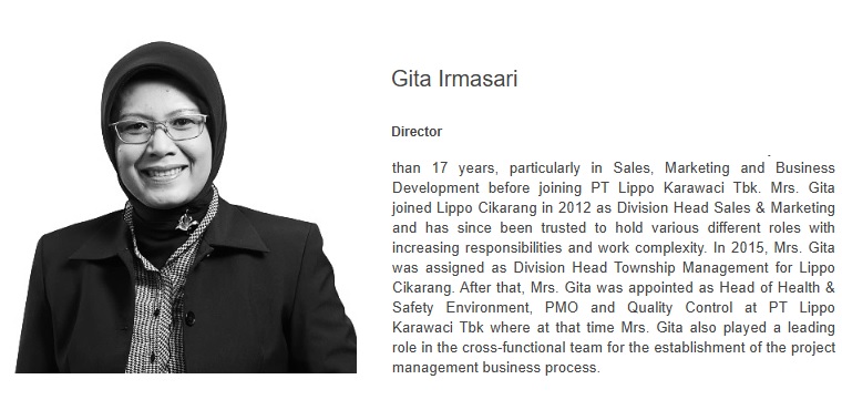 gita irmasari lippo cikarang