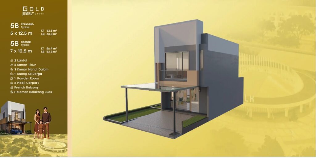 3d Gold beverly Lippo Cikarang